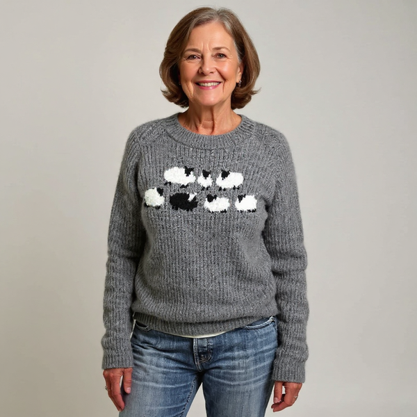 Klassischer isländischer Wollpullover