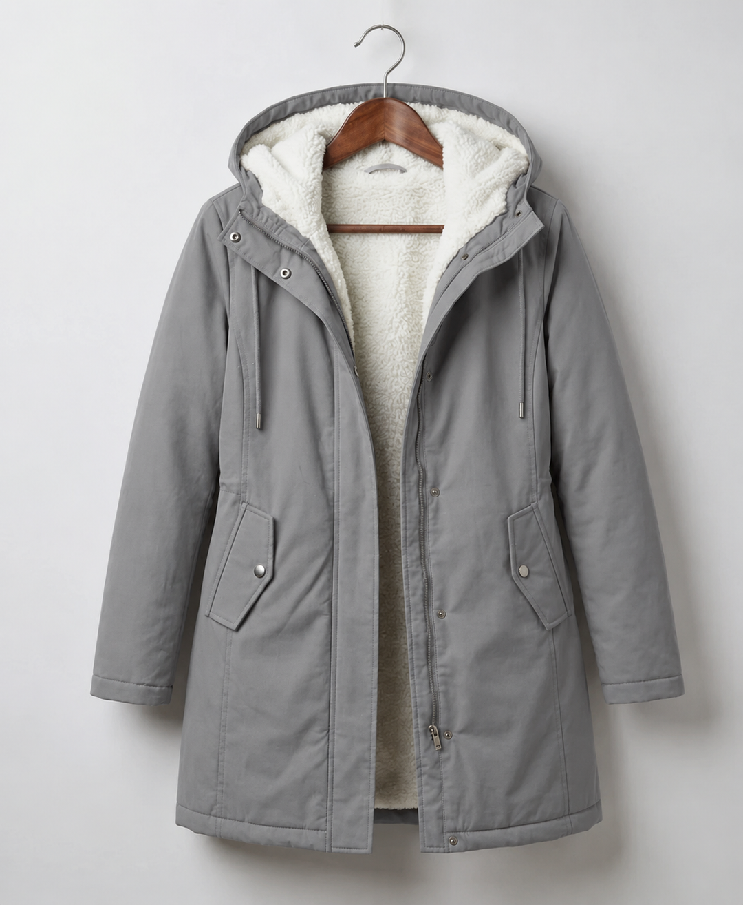 Marjorie – Gemütliche wasserdichte Jacke mit Kapuze (Bild 1)