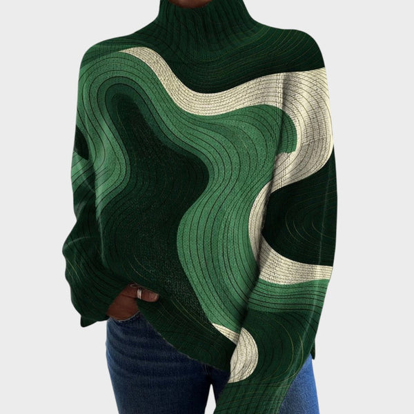 Eva - Handgefertigter Strickpullover