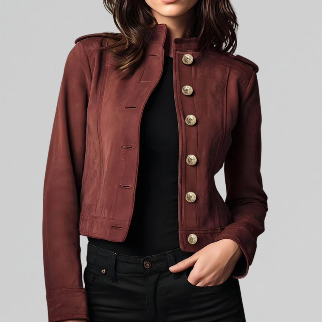 Bianca – Strukturierte Jacke mit Knöpfen (Bild 1)