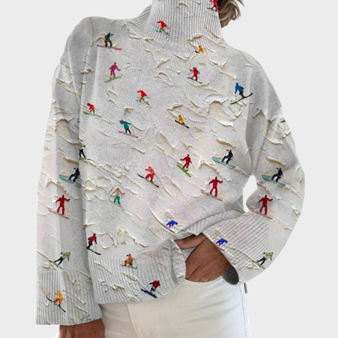 Camila – Kreativer Strickpullover für einen einzigartigen Look (Bild 1)
