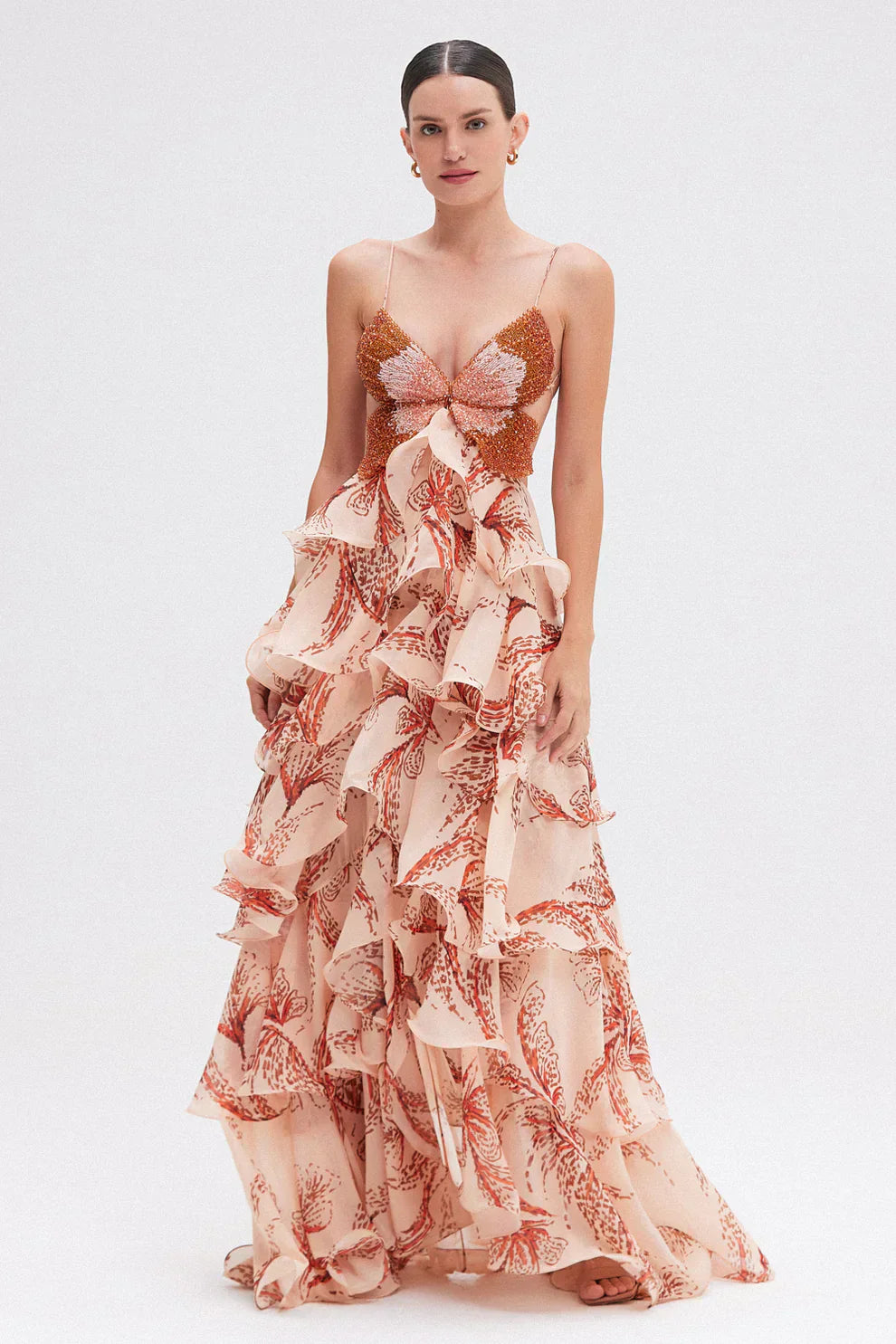 Frauke | Kleid mit Volant
