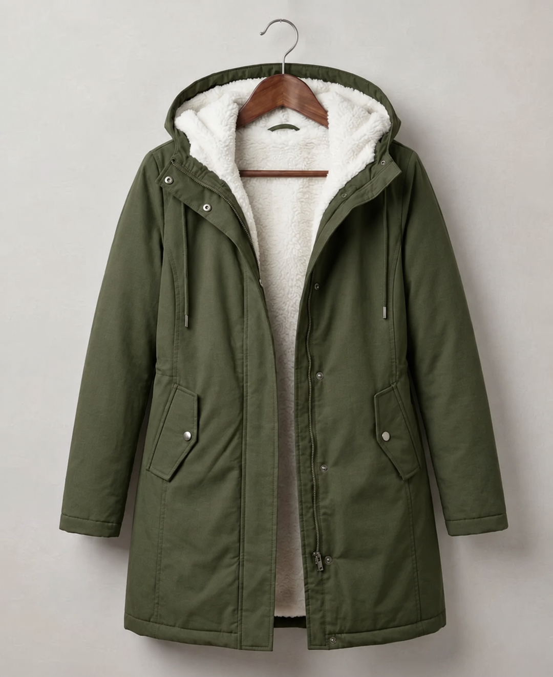 Marjorie – Gemütliche gefütterte wetterfeste Jacke (Bild 1)