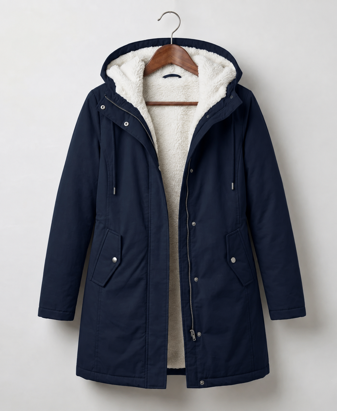 Marjorie – Gemütliche wasserdichte Jacke mit Kapuze (Bild 1)