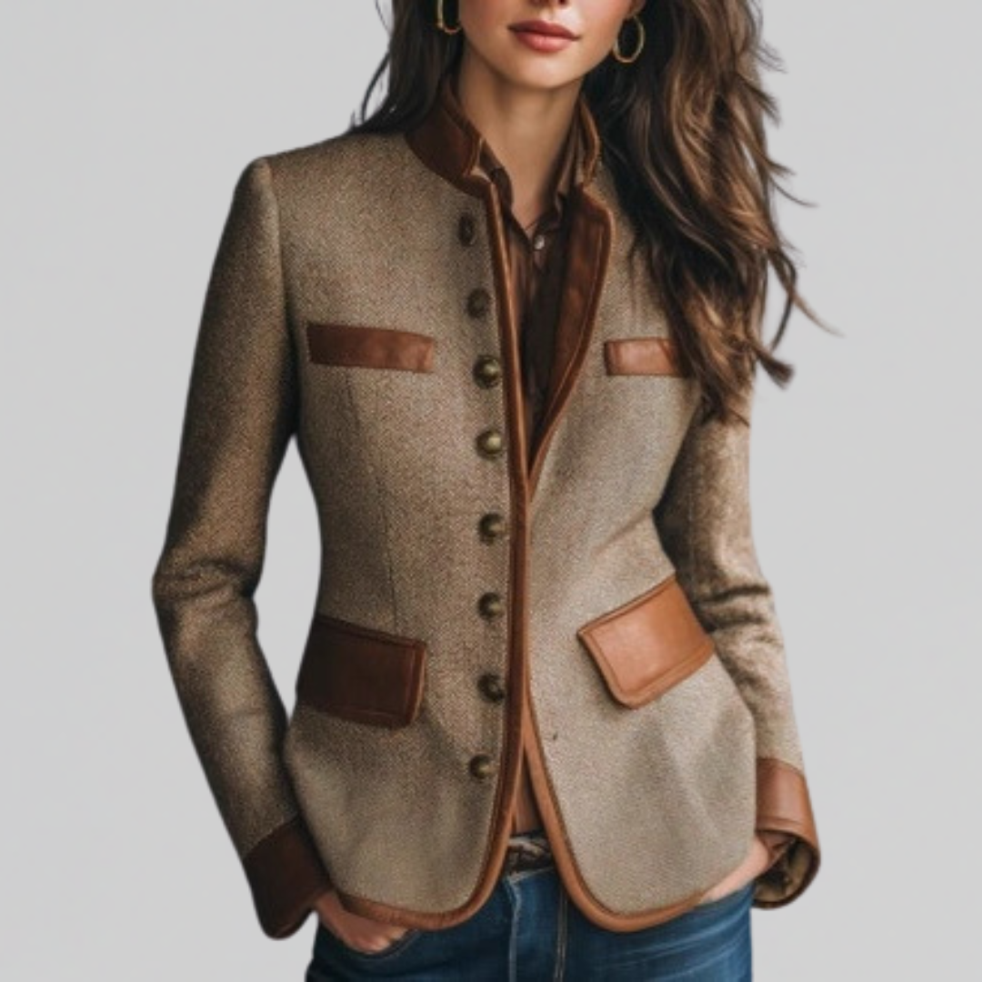 Anouk – Tweed-Jacke im Heritage-Stil (Bild 1)
