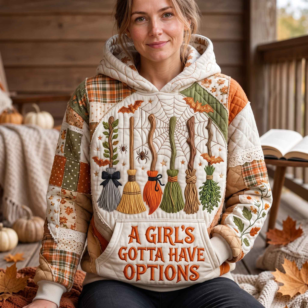 Halloween-Sweatshirt Zauberer für Damen – Berit, Ansicht 1