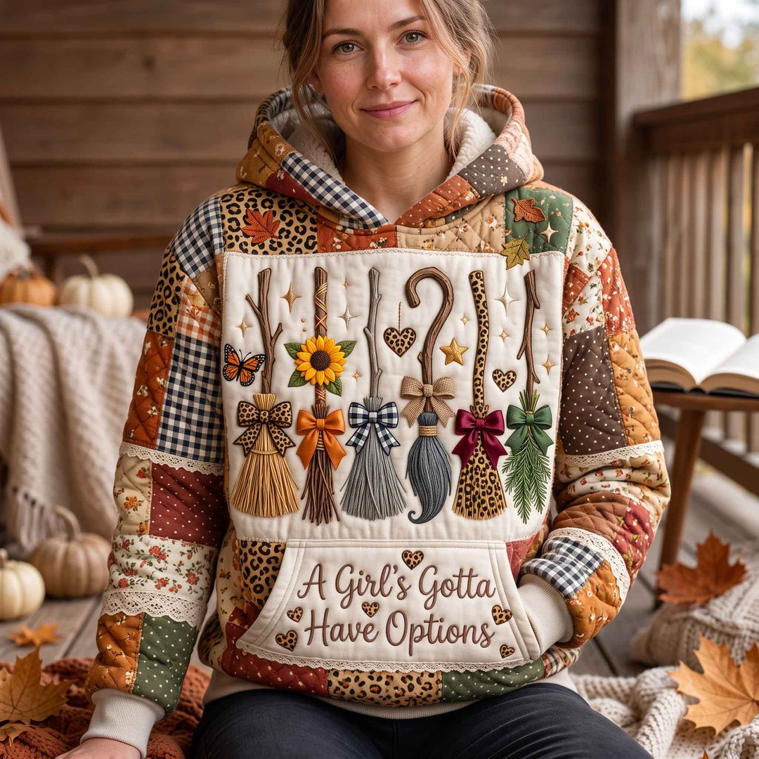 Halloween-Hoodie mit Hexen für Damen – Nora, Ansicht 1