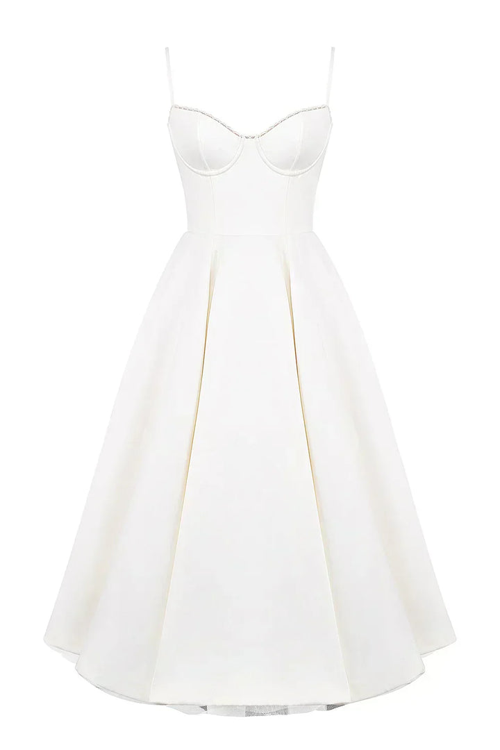Britta | Midikleid aus Luxus