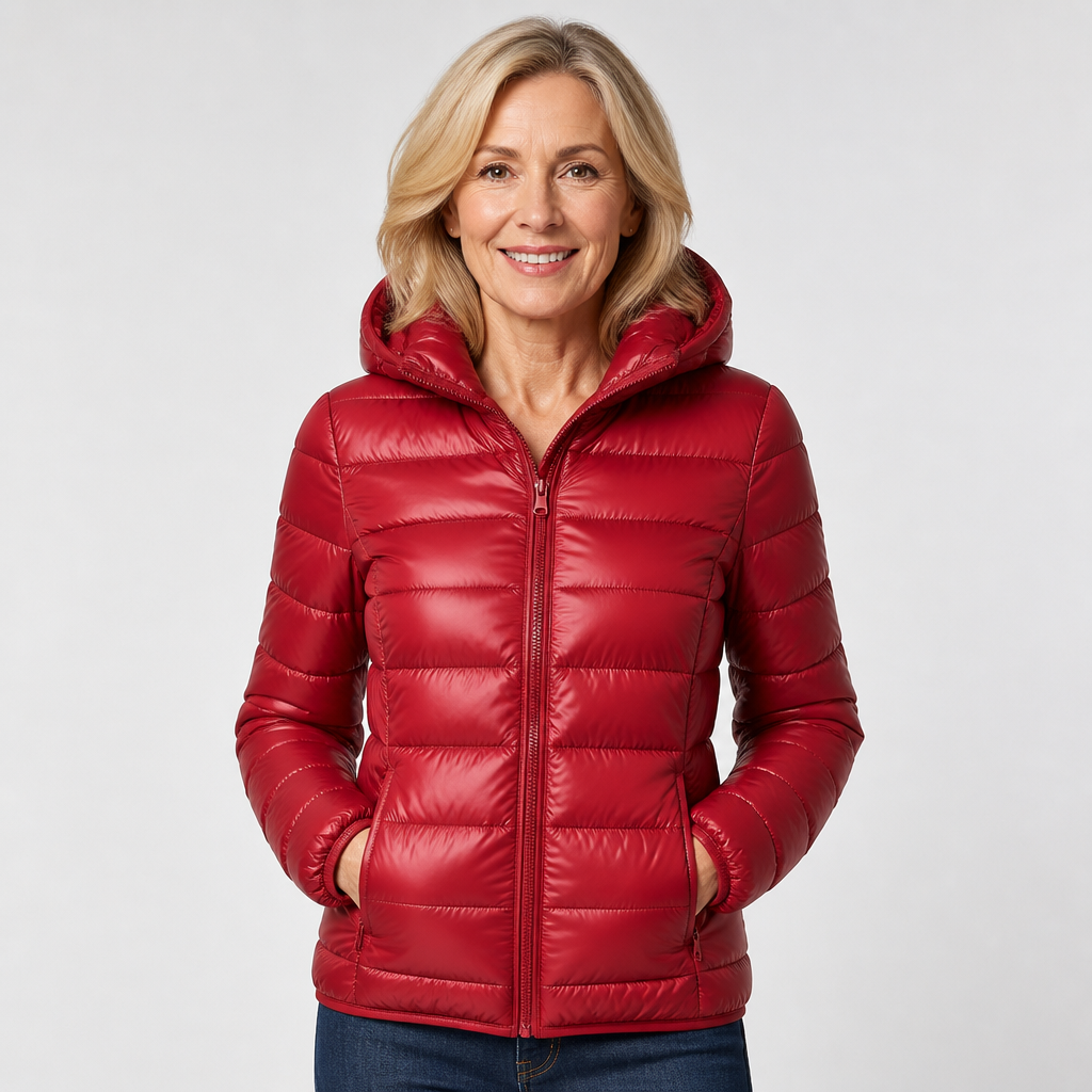 Lieke – Übergangsjacke, dunkelrot (Bild 1)