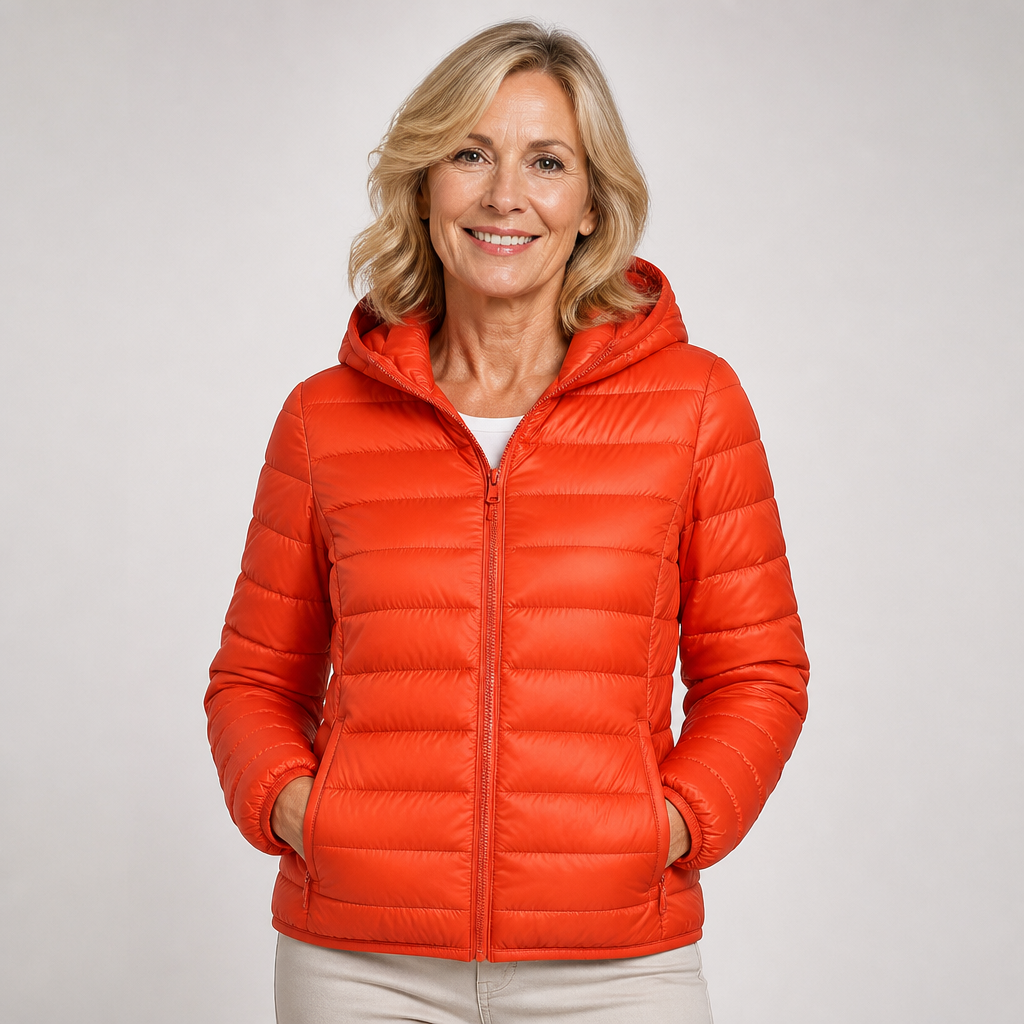 Sara – Übergangsjacke, orange (Bild 1)